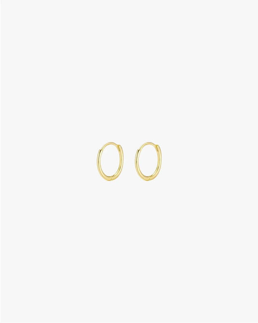 Cova Earrings - Gold Huggies